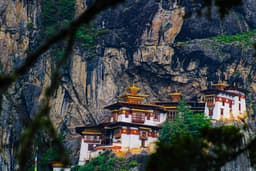 Haa Dzong Fortress in Haa Valley, Bhutan – Ancient Whitewashed Monastery
